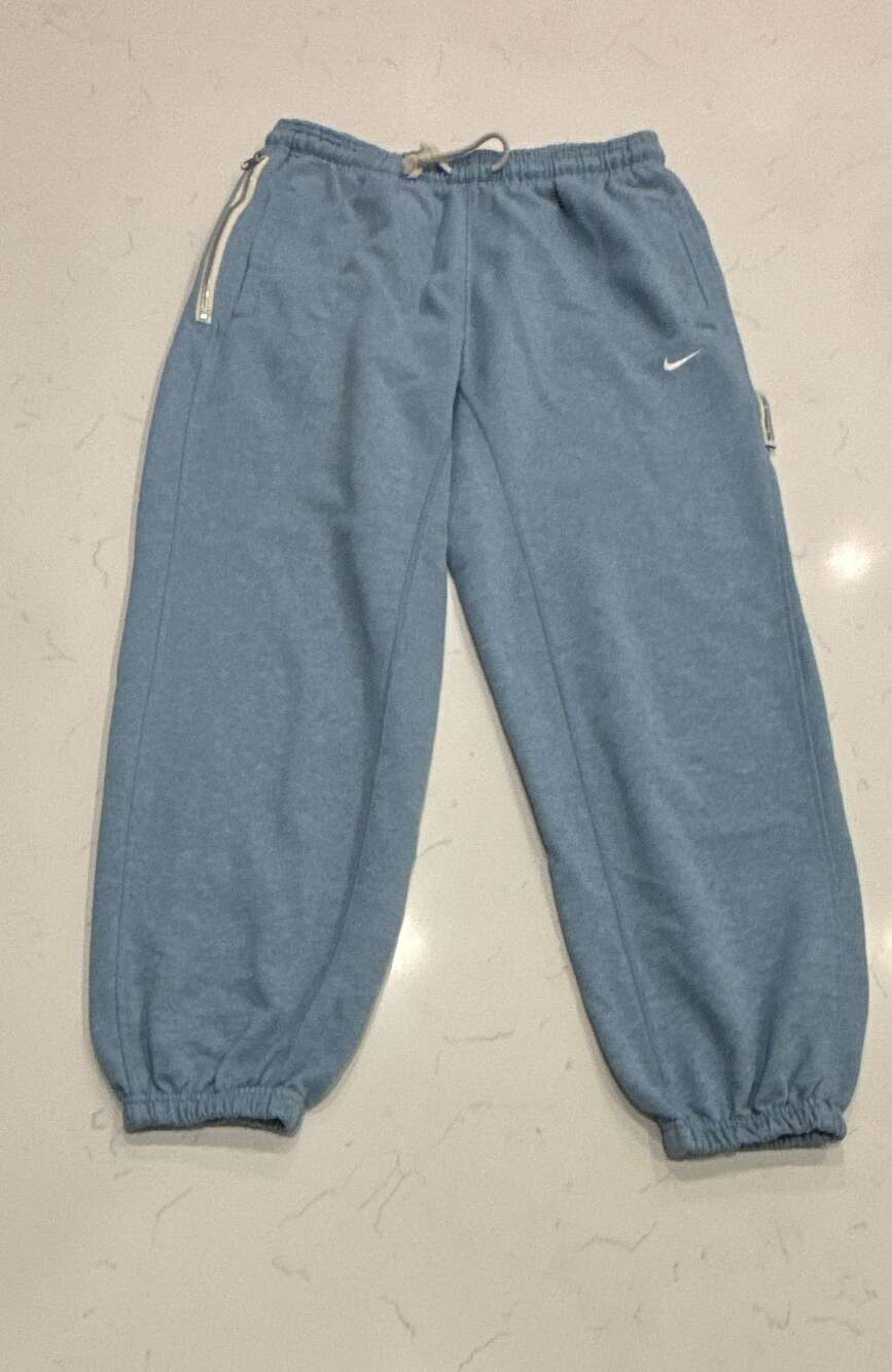 Nike Standard Issue Dri-Fit Joggers Size M Blue Sweatpants